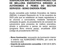 MEMORIA BONO ENERXIA PEME 2024